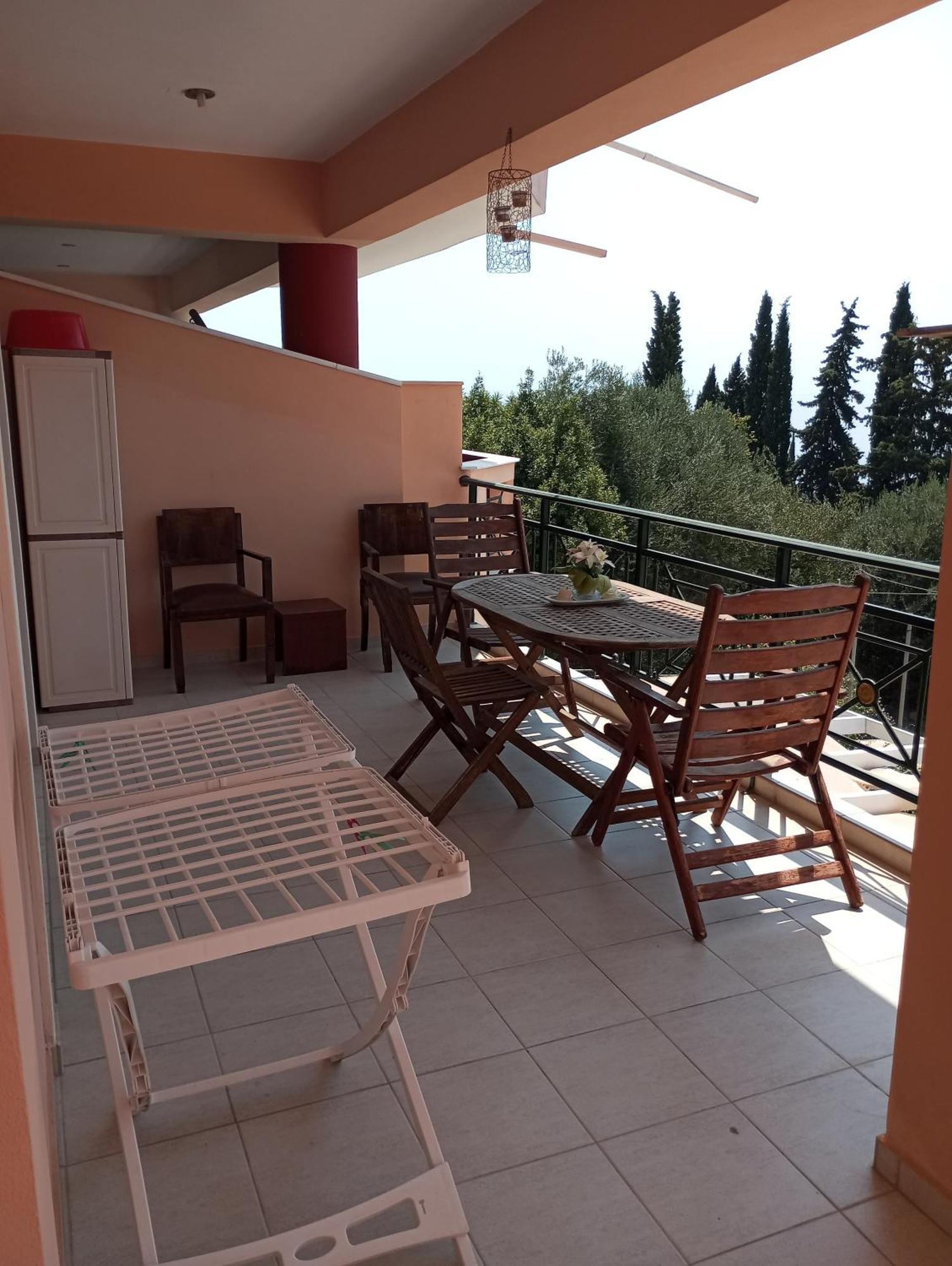 Sarakinos Apartments Barbati Exteriér fotografie