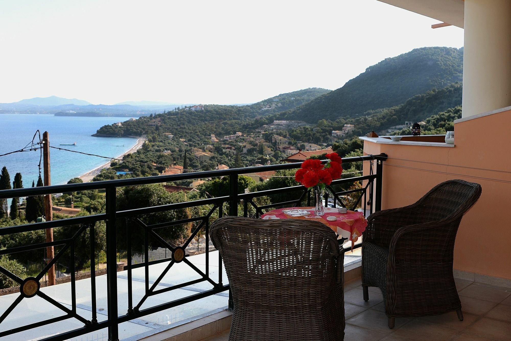 Sarakinos Apartments Barbati Exteriér fotografie