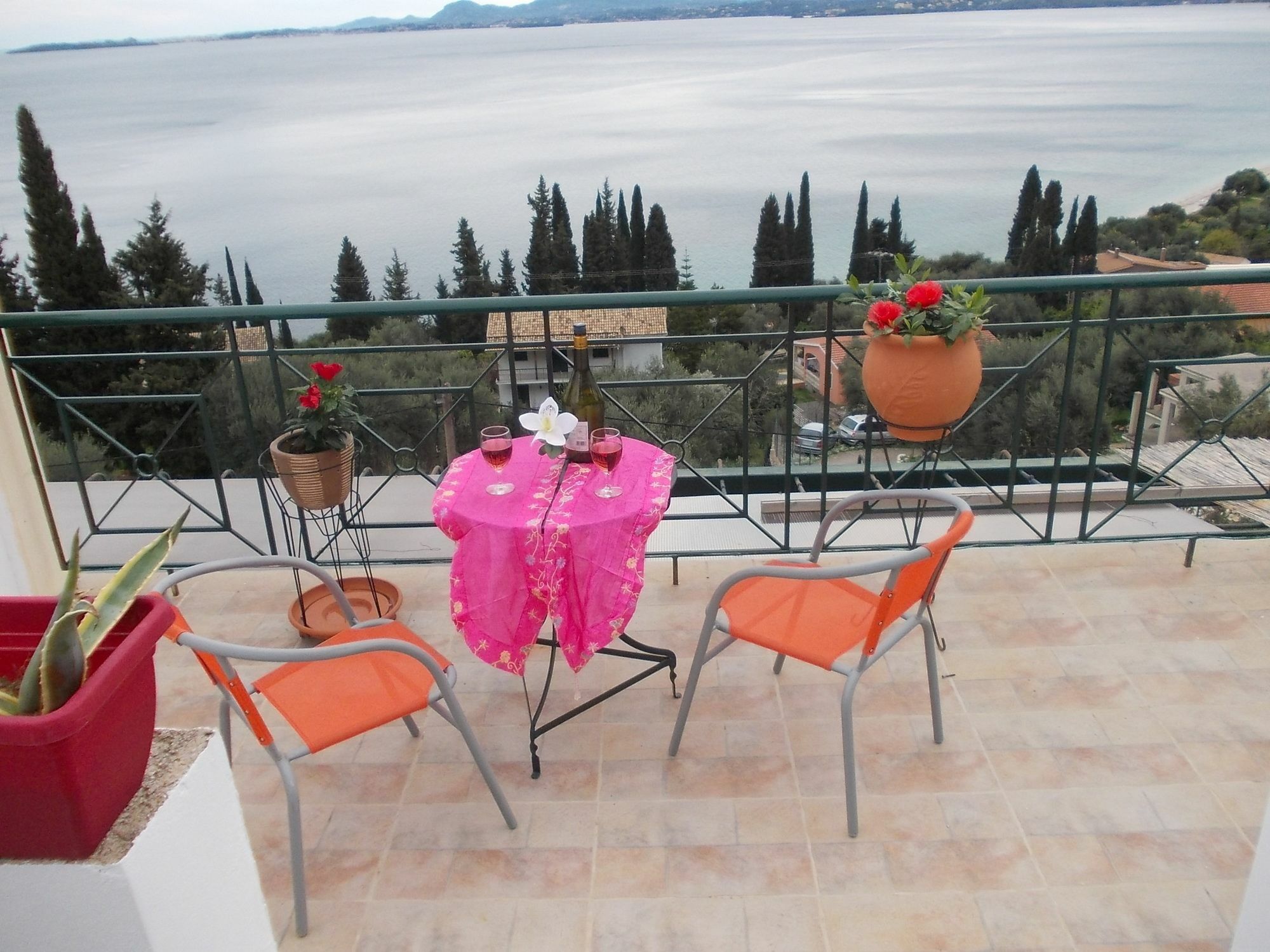 Sarakinos Apartments Barbati Exteriér fotografie