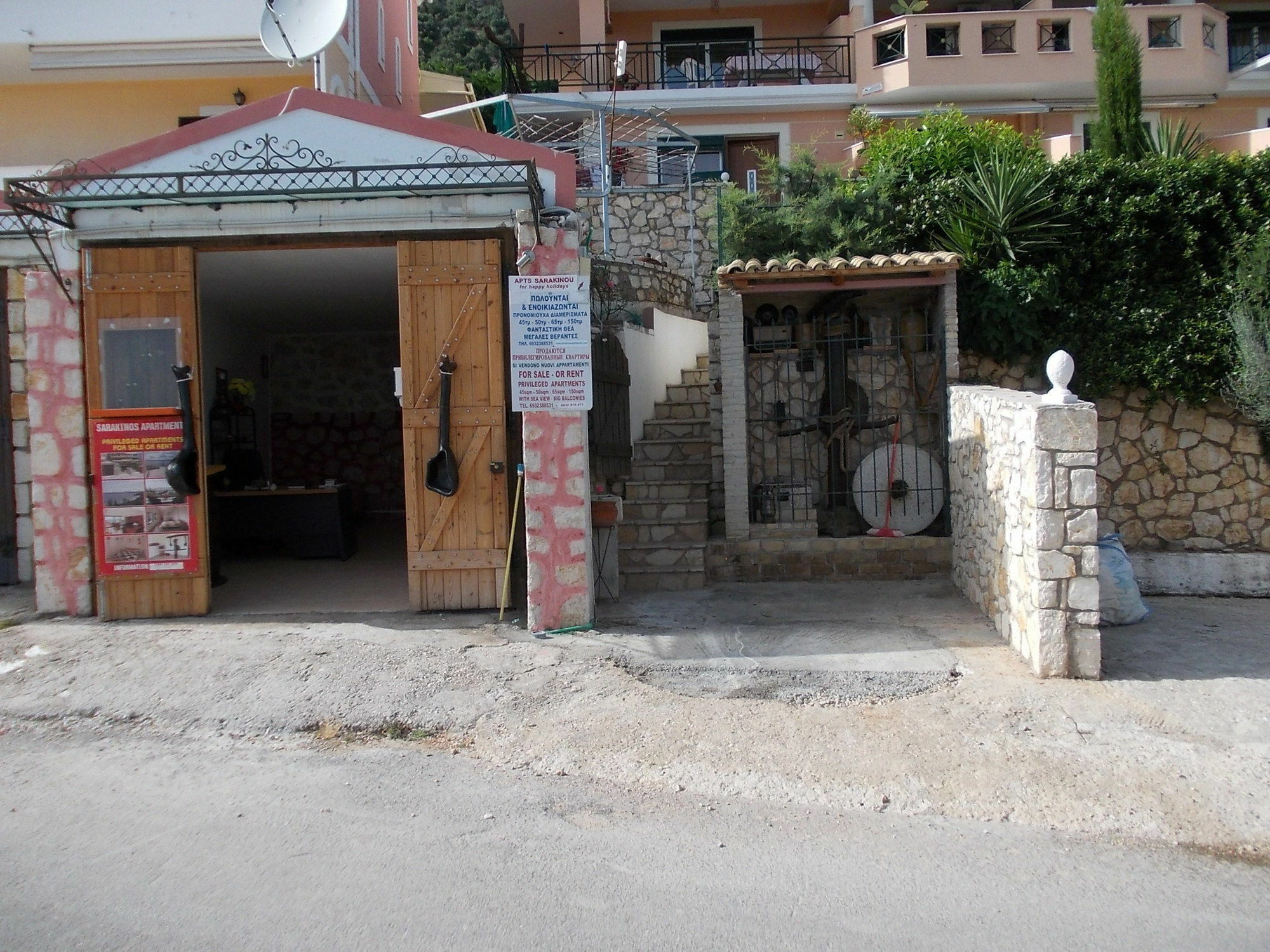 Sarakinos Apartments Barbati Exteriér fotografie